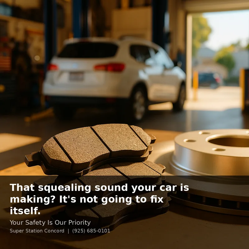 That squealing sound your car is making? It's not going to fix itself.