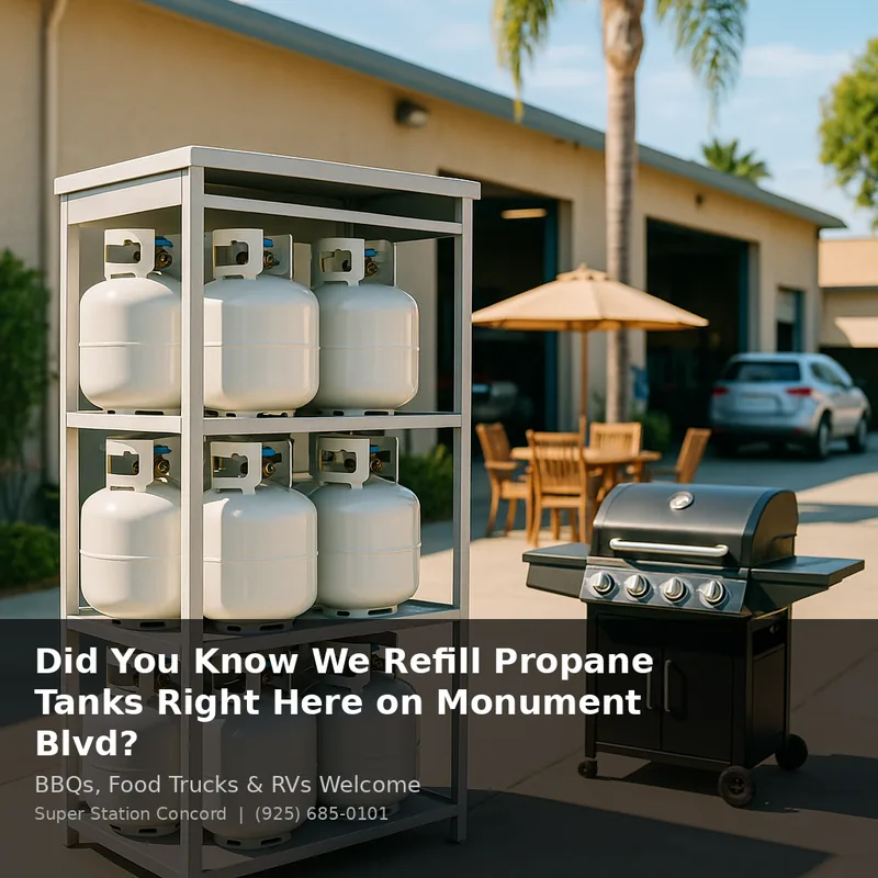 Did You Know We Refill Propane Tanks Right Here on Monument Blvd?