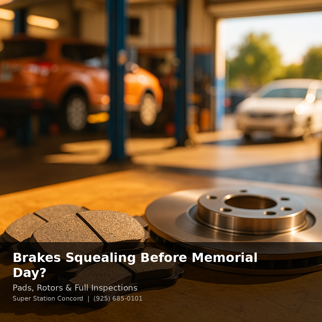 Brakes Squealing Before Memorial Day?