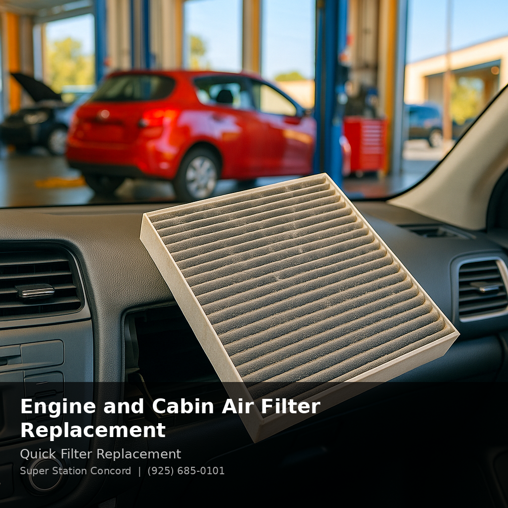 Engine and Cabin Air Filter Replacement