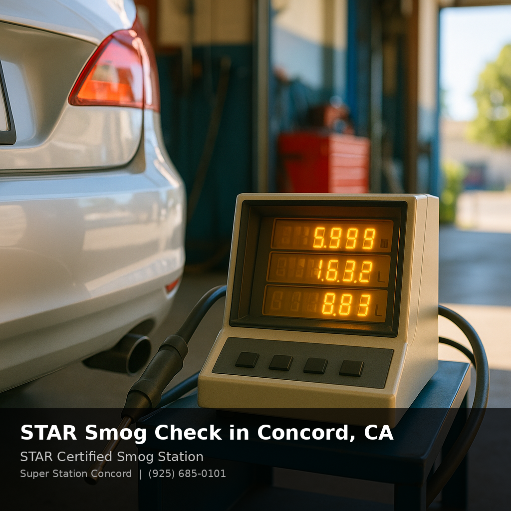 STAR Smog Check in Concord, CA