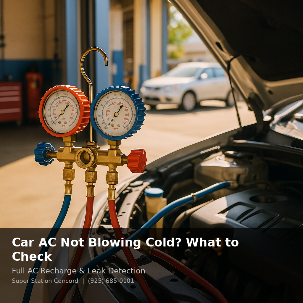 Car AC Not Blowing Cold? What to Check