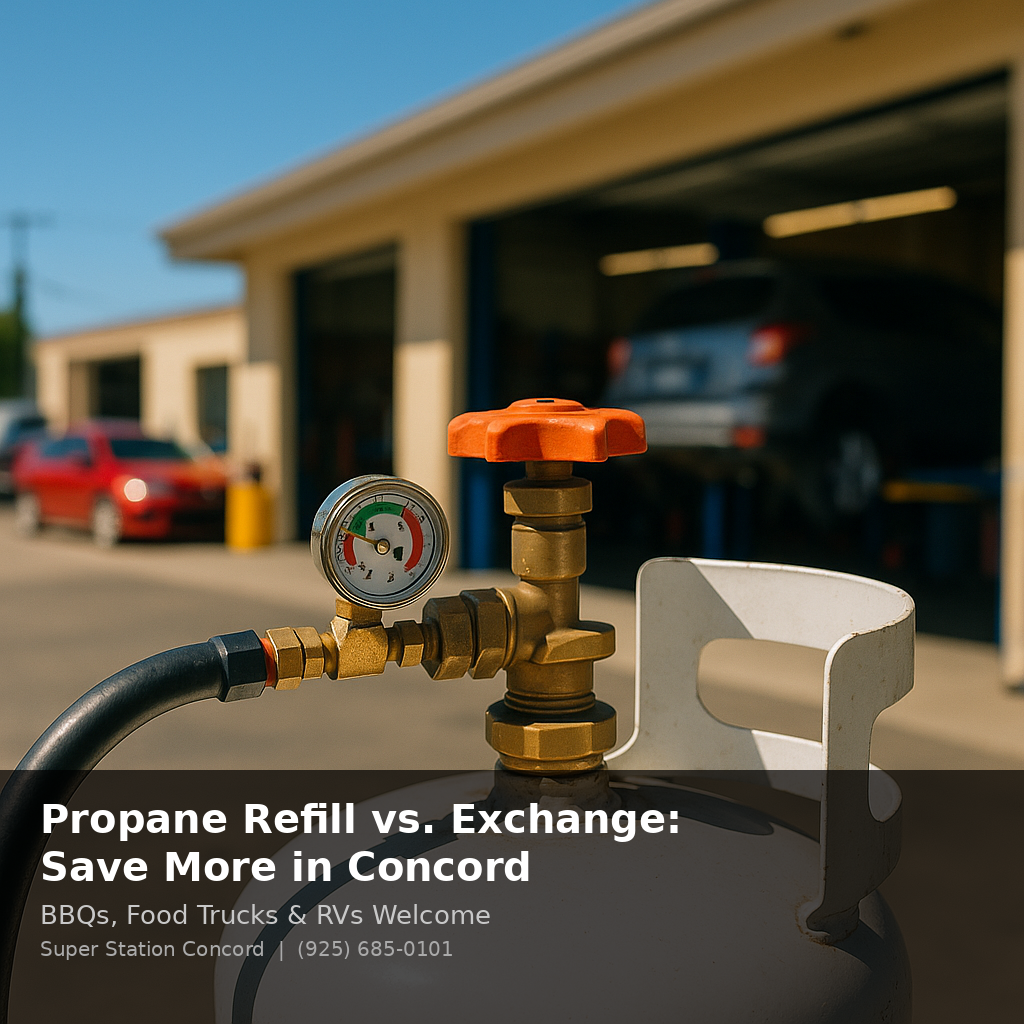 Propane Refill vs. Exchange: Save More in Concord